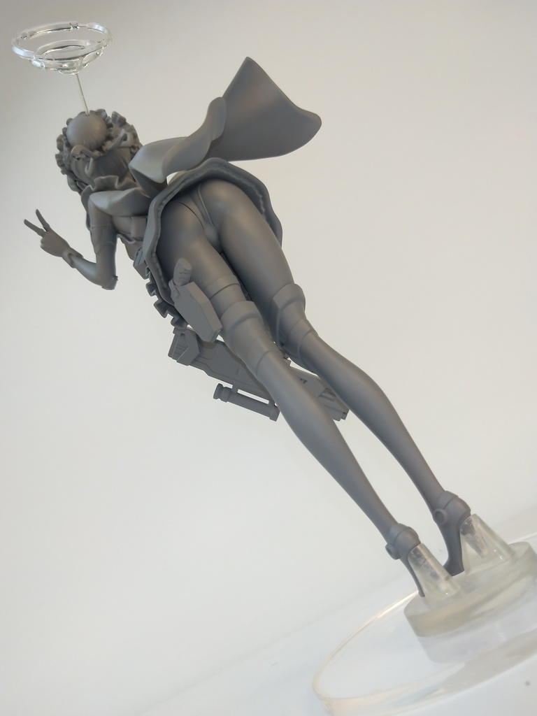 ブルーアーカイブ 飛鳥馬トキ 未塗装未組み立てガレージキット