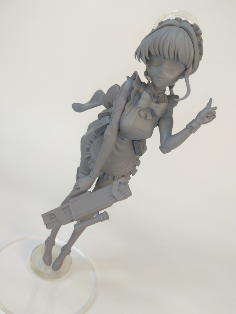 ブルーアーカイブ 飛鳥馬トキ 未塗装未組み立てガレージキット