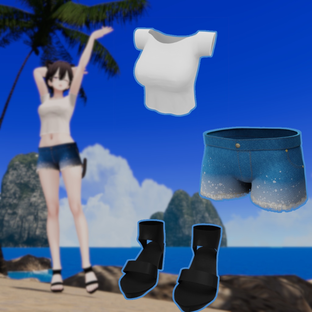 森羅 専用衣装 - Summer -