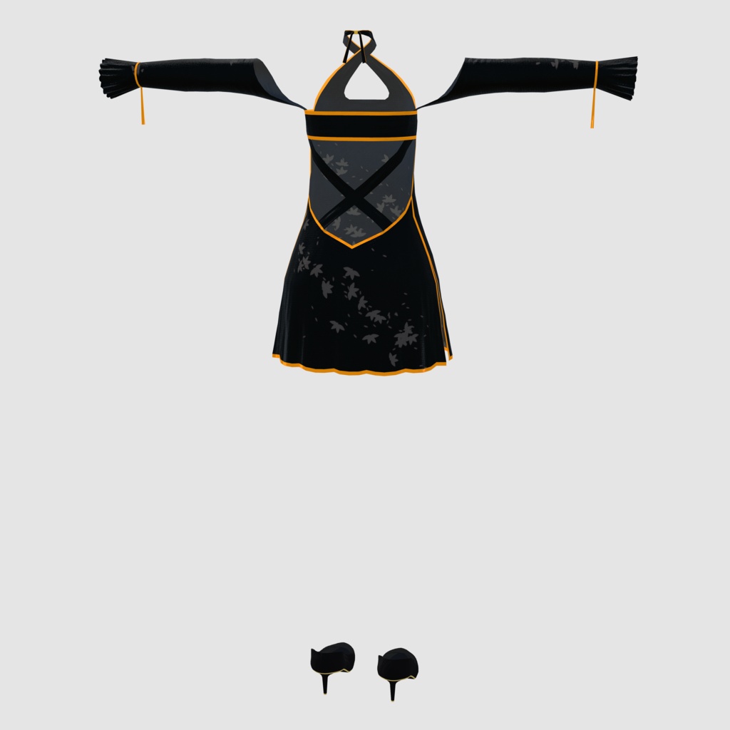 九尾の傍観者 専用衣装 - Premium Dress -