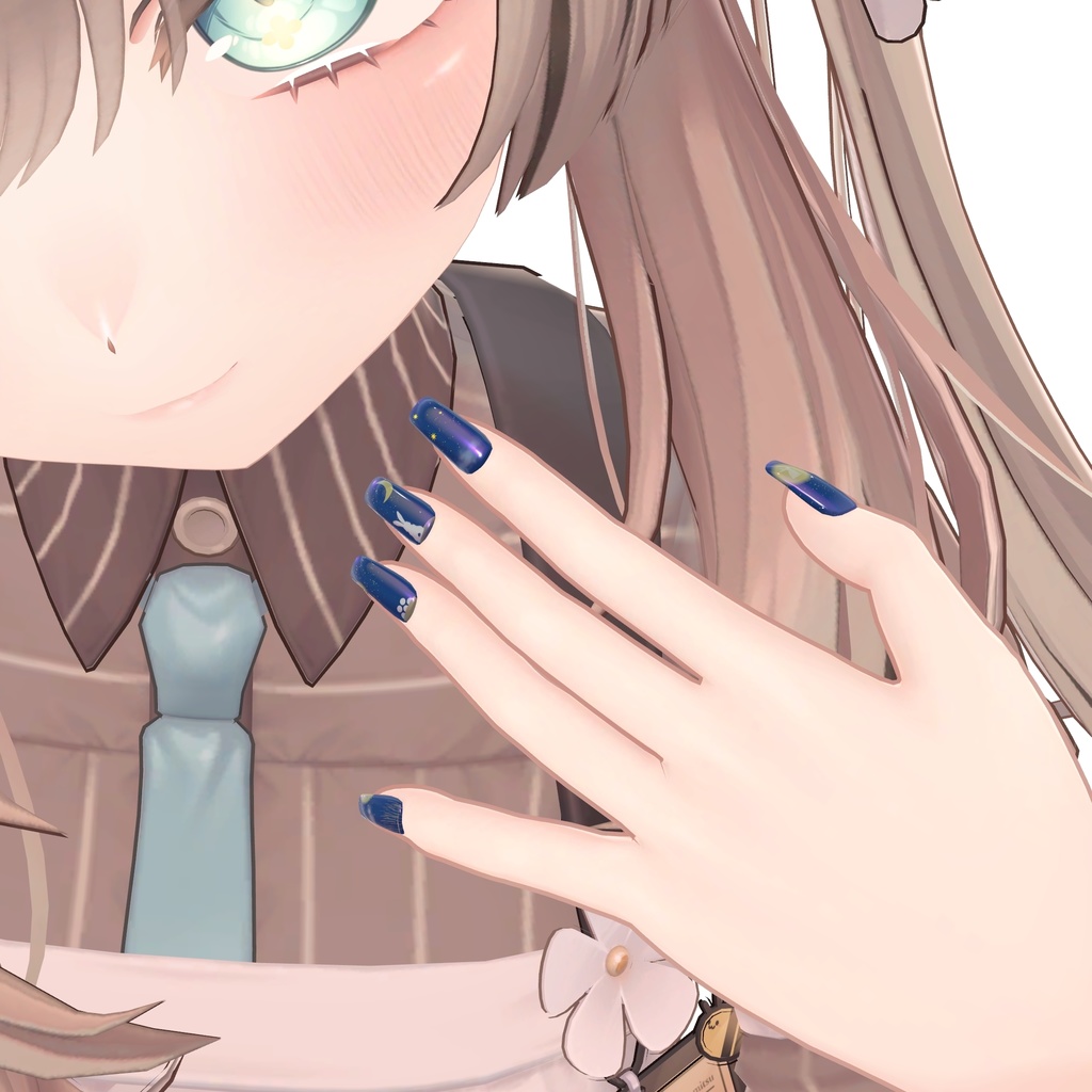 【12アバター対応】Autumn Nail