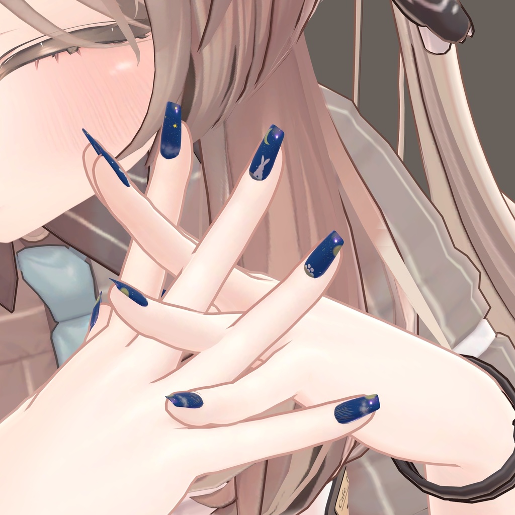 【12アバター対応】Autumn Nail