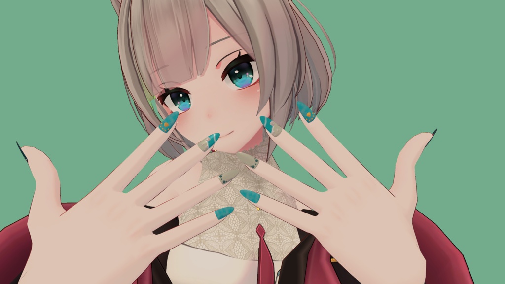 【14アバター対応】Summer Nail
