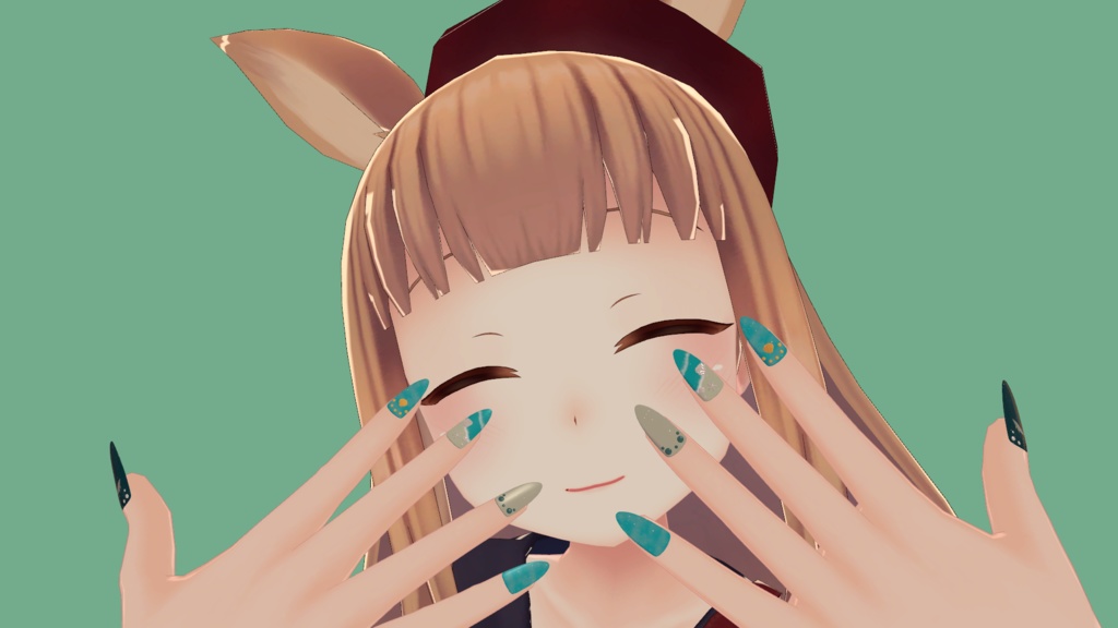 【14アバター対応】Summer Nail