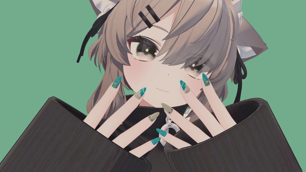 【14アバター対応】Summer Nail