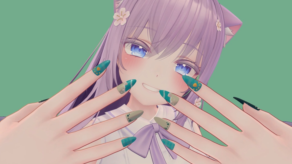 【14アバター対応】Summer Nail