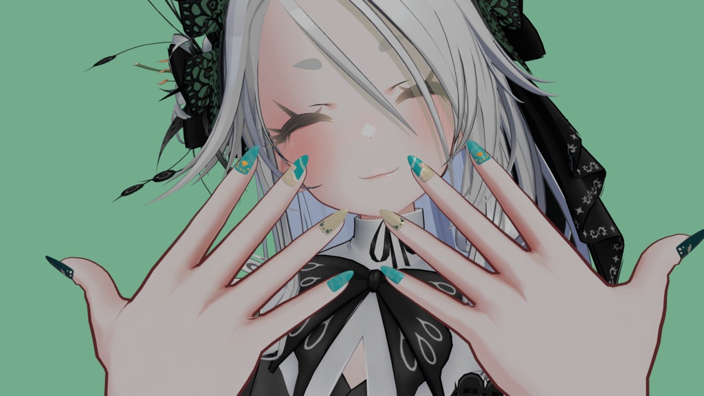 【14アバター対応】Summer Nail