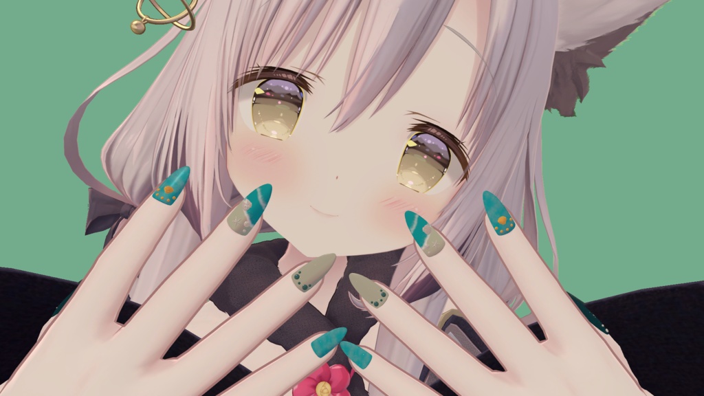 【14アバター対応】Summer Nail