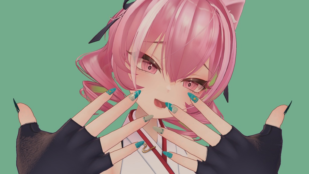 【14アバター対応】Summer Nail