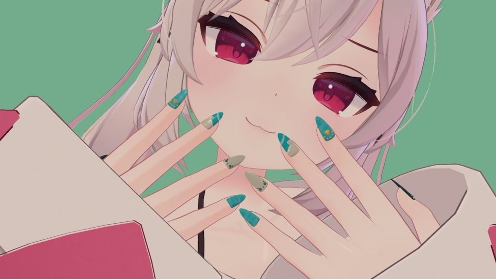 【14アバター対応】Summer Nail