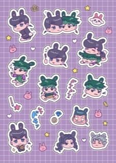 うさぎ仗露シール