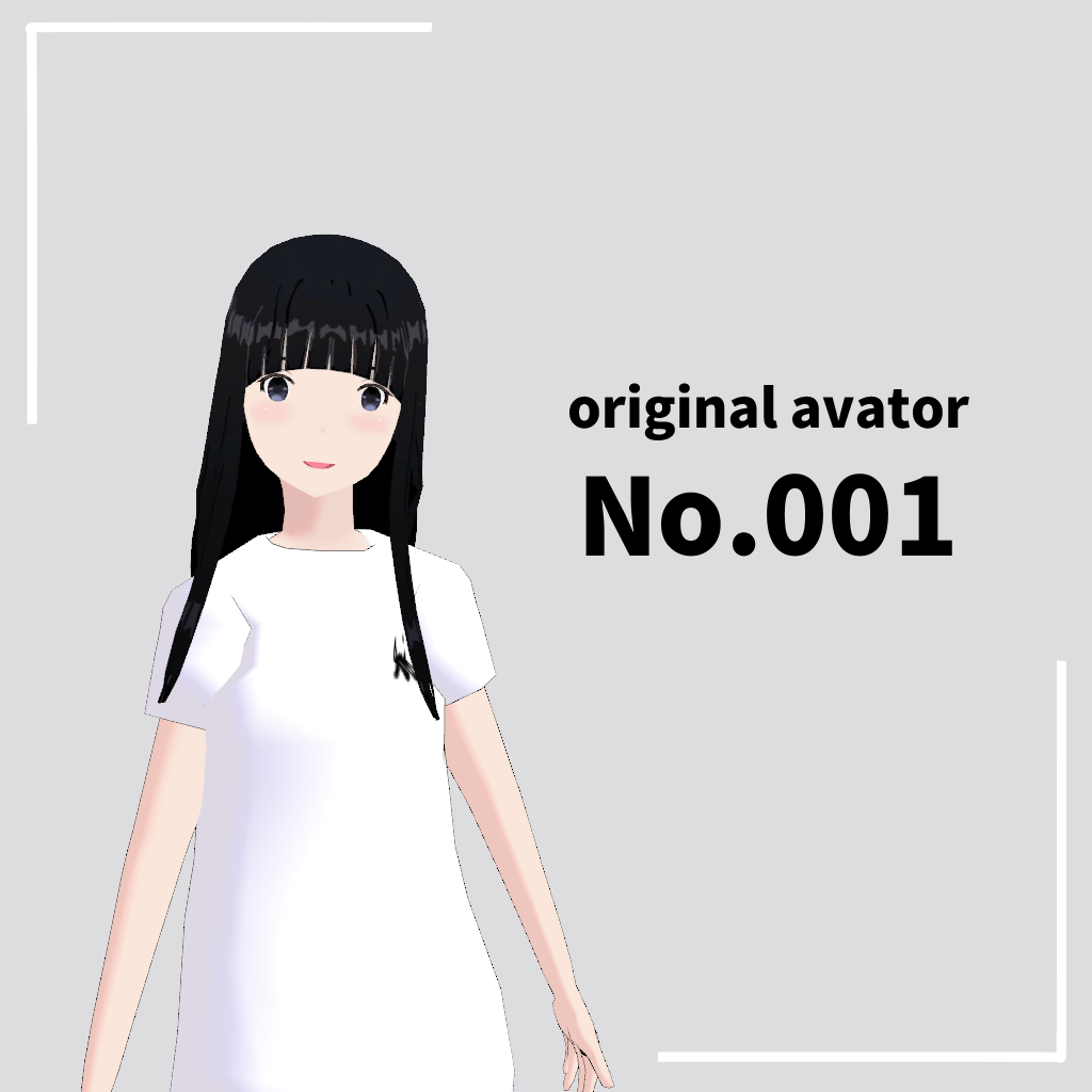 オリジナル3Dモデル「No.001」