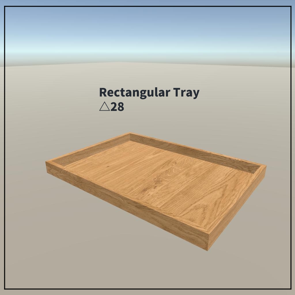【VRChat想定】和風家具セット