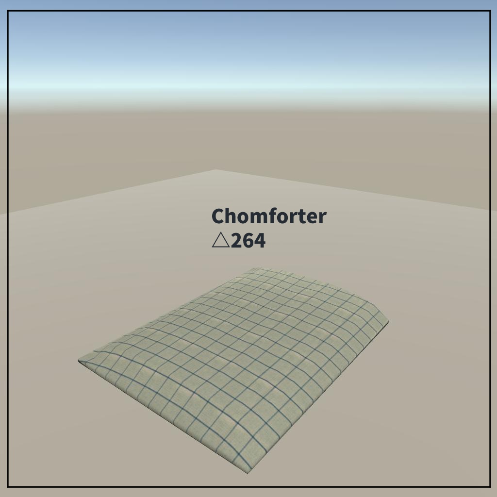 【VRChat想定】和風家具セット