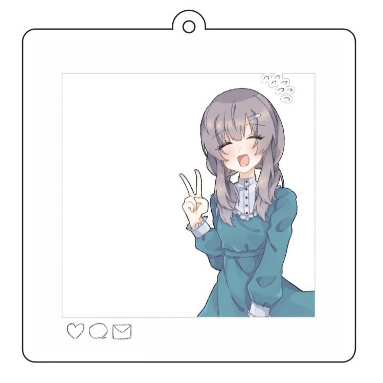 【10個限定】霧子とおでかけアクリルキーホルダー