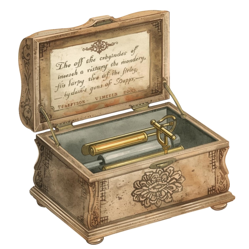 日常を彩るアンティーク風雑貨イラスト素材集(12点)