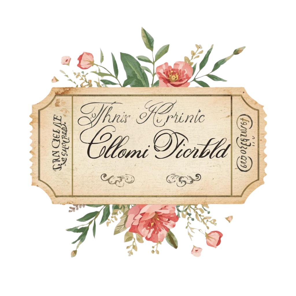 日常を彩るアンティーク風雑貨イラスト素材集(12点)