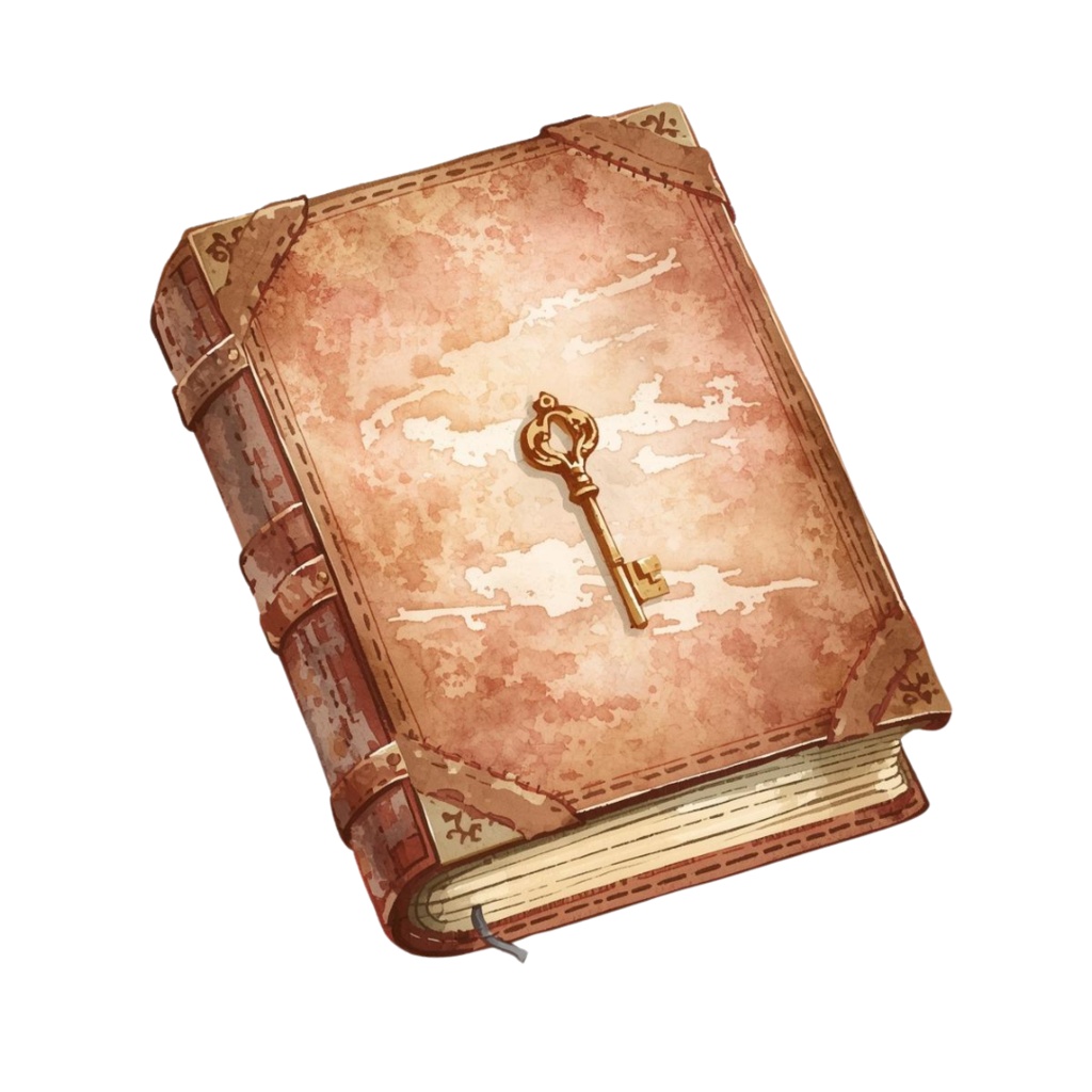 日常を彩るアンティーク風雑貨イラスト素材集(12点)