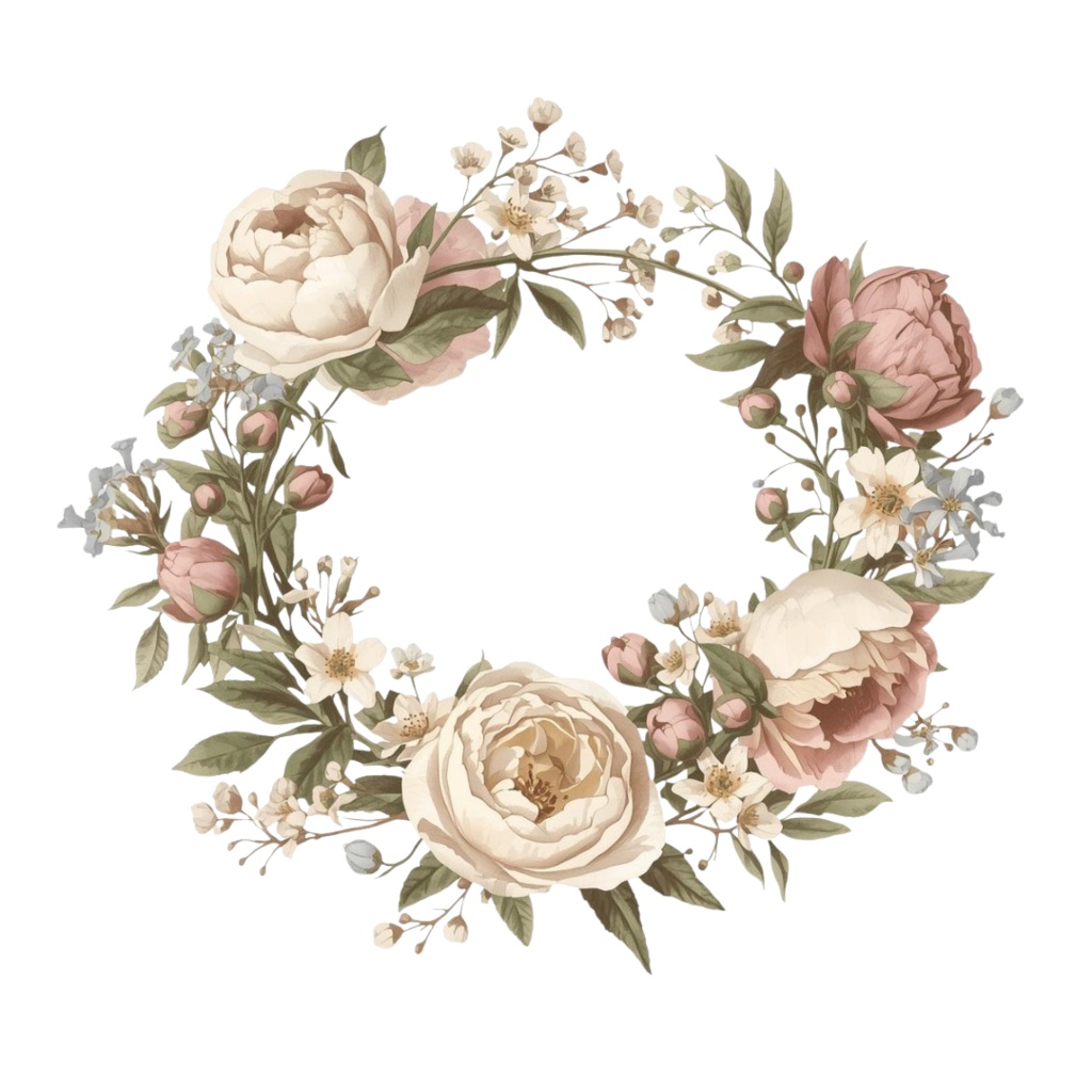 日常を彩るアンティーク風雑貨イラスト素材集(12点)