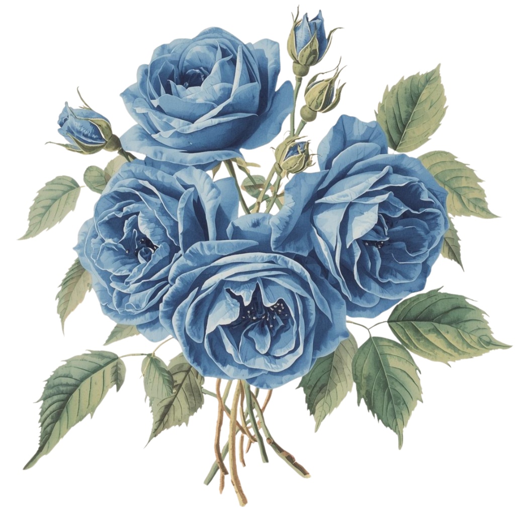 日常を彩るアンティークな猫と薔薇 13点