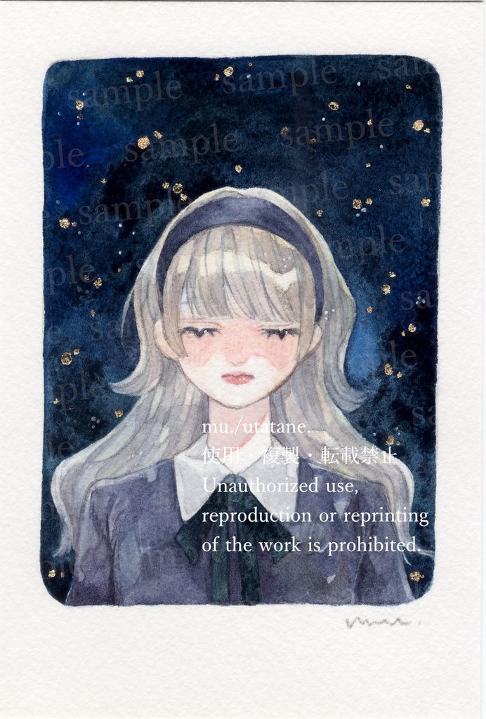 フレームレス原画