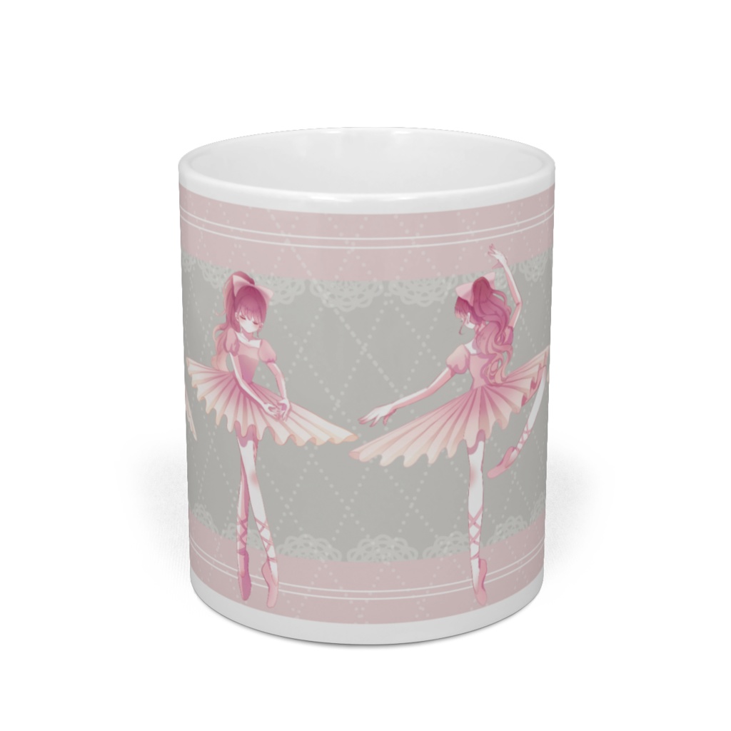 バレリーナのマグカップ