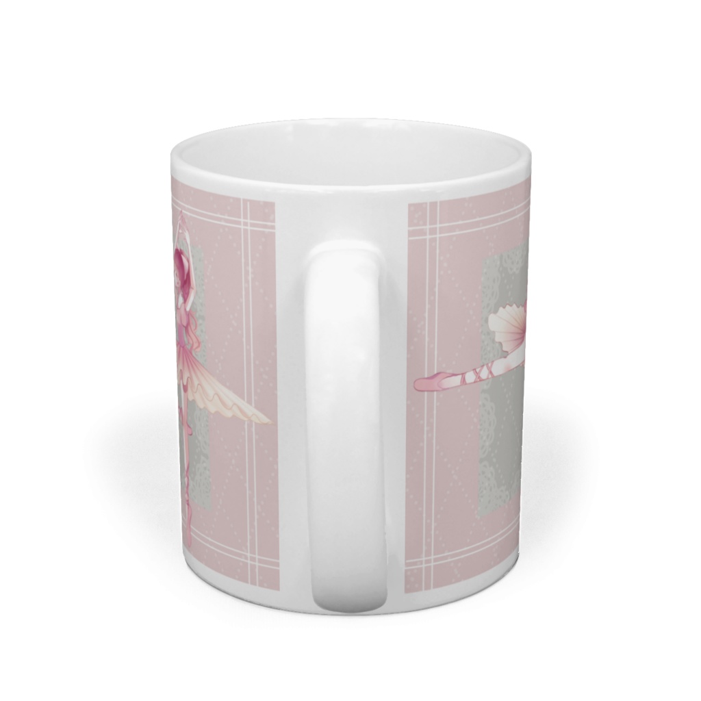 バレリーナのマグカップ