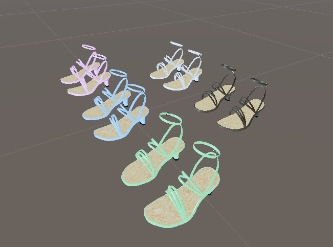 【ソラハ】専用 カジュアルヒールサンダル【SORAHA】