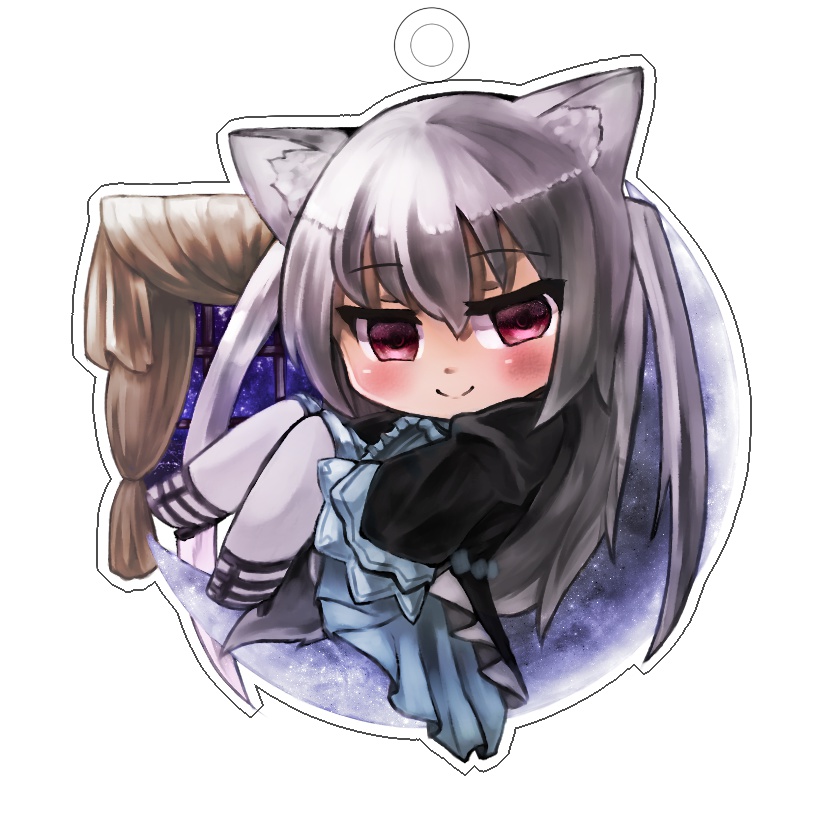 のらきゃっと　アクリルキーホルダー