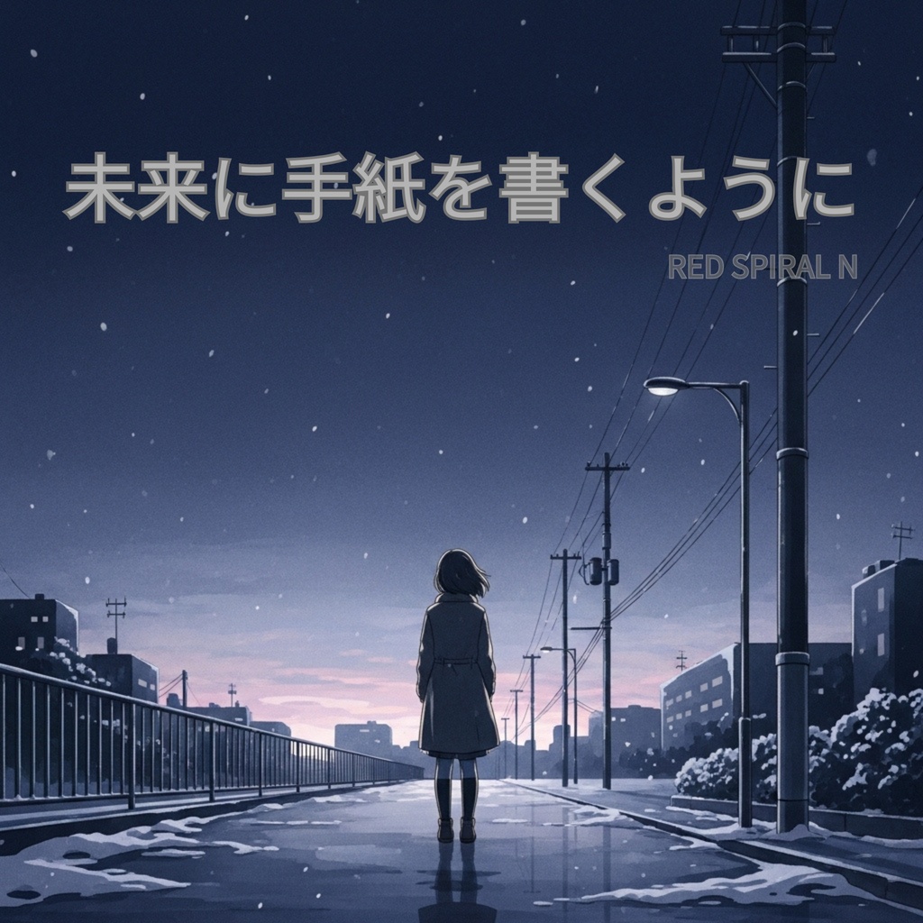 未来に手紙を書くように