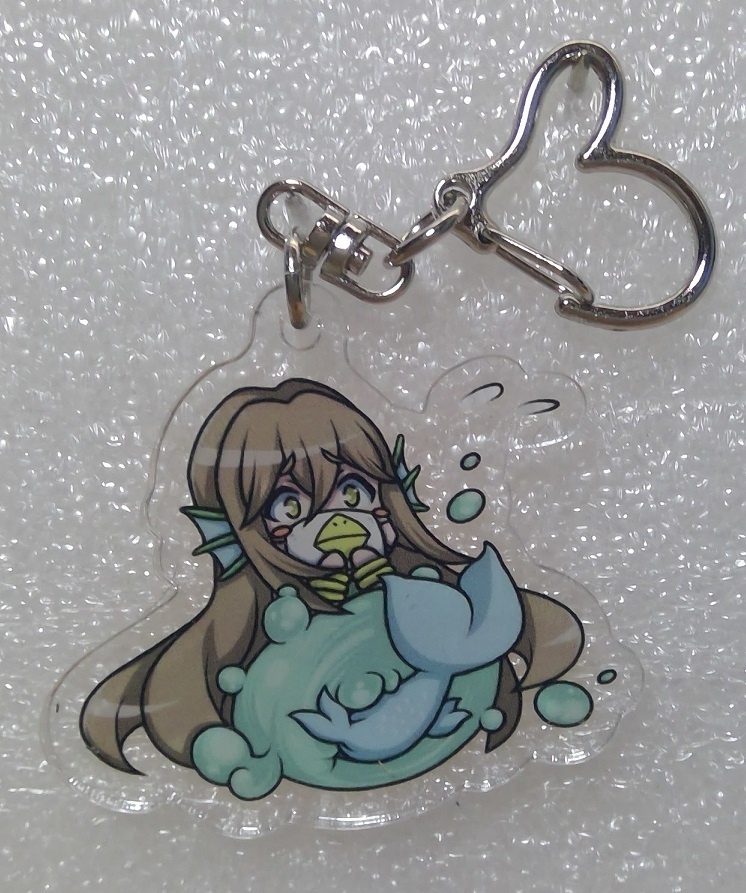 【妖怪娘・アクリルキーホルダー】アマビエちゃん