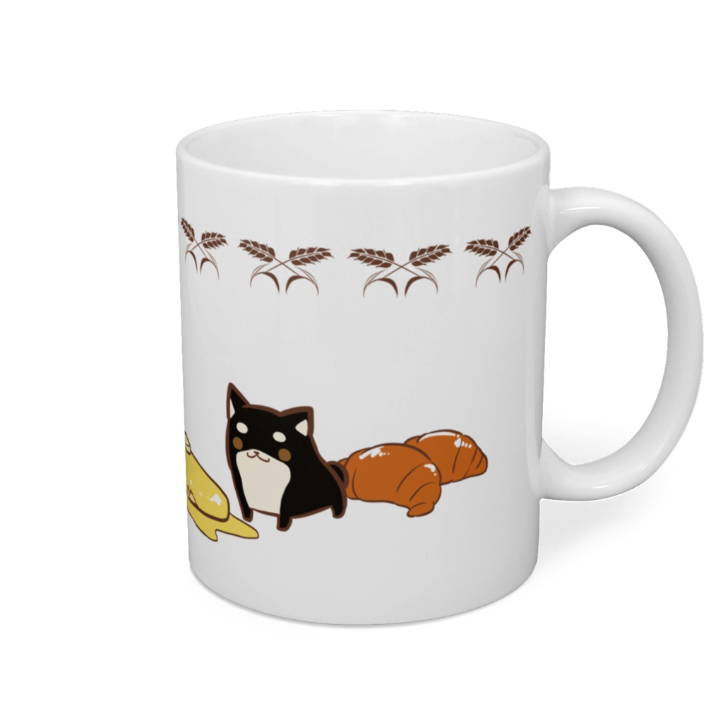 しばいぬくんとクロしばくんのおやつマグカップ
