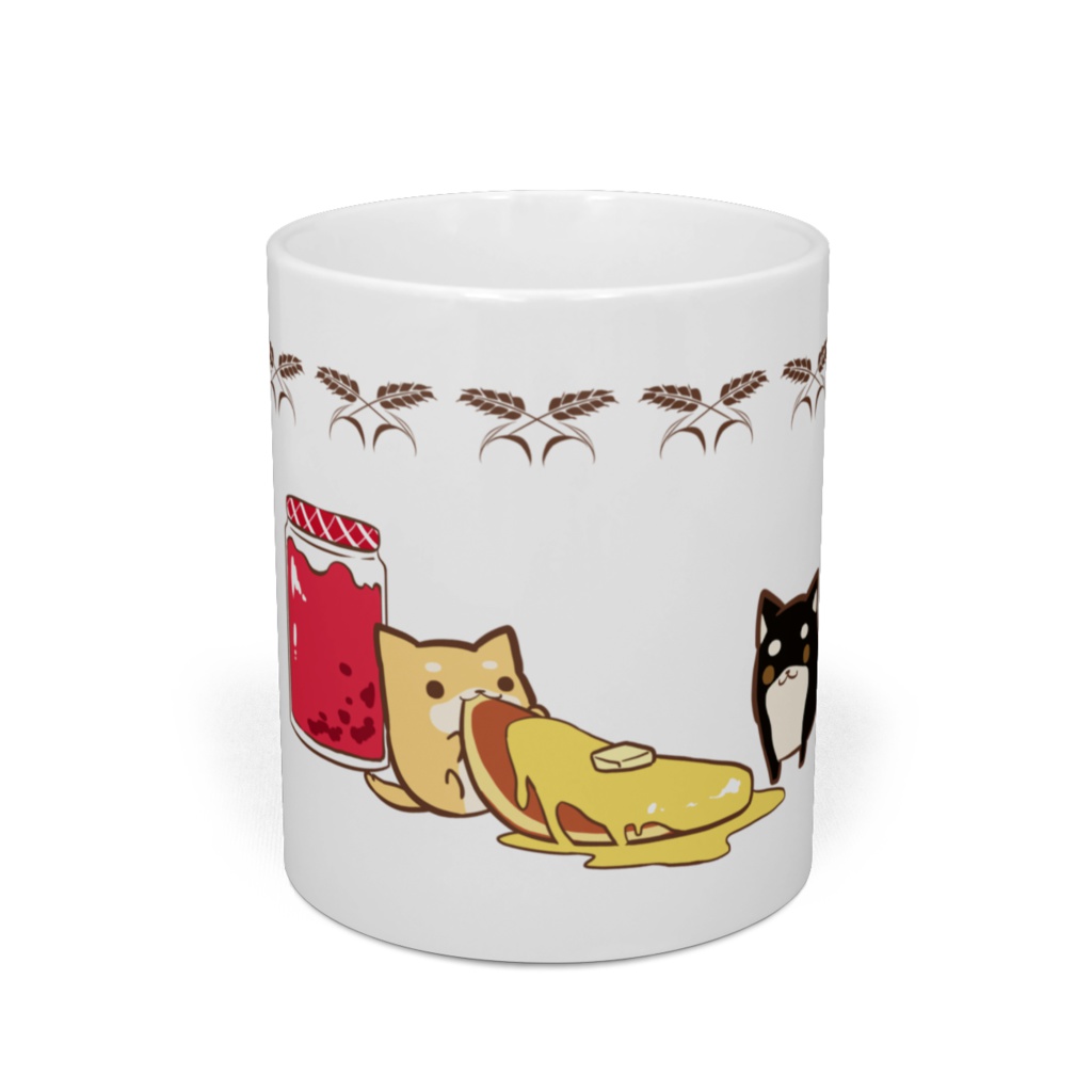 しばいぬくんとクロしばくんのおやつマグカップ