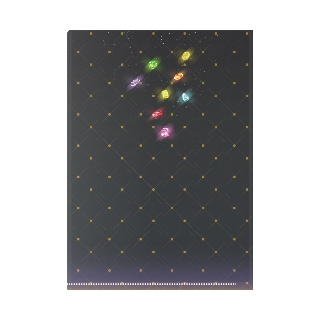 ハロウィンキラキラクリアファイル