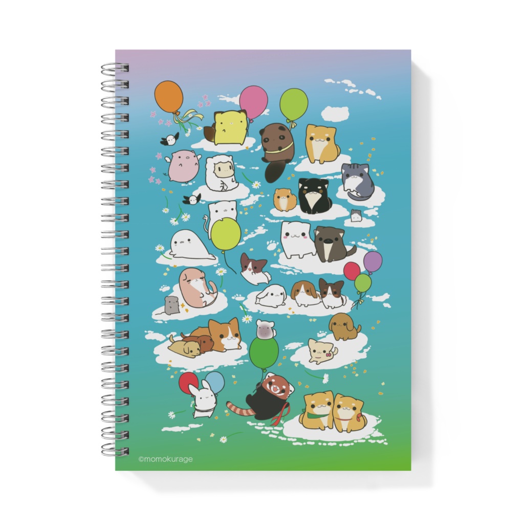 ふわふわリングノート色違い選択