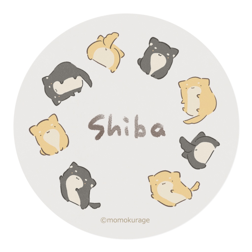 ゆるっとしばいぬマスキングテープ