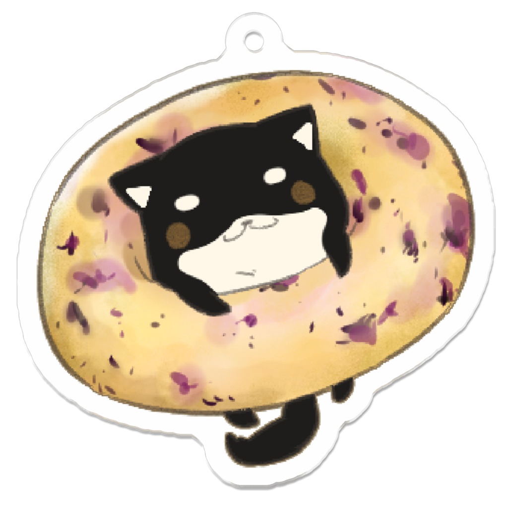 クロしばくんベーグル