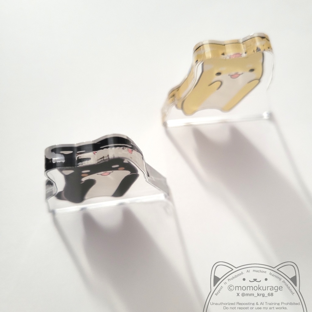 【しば&クロ】ミニアクリルスタンドセット