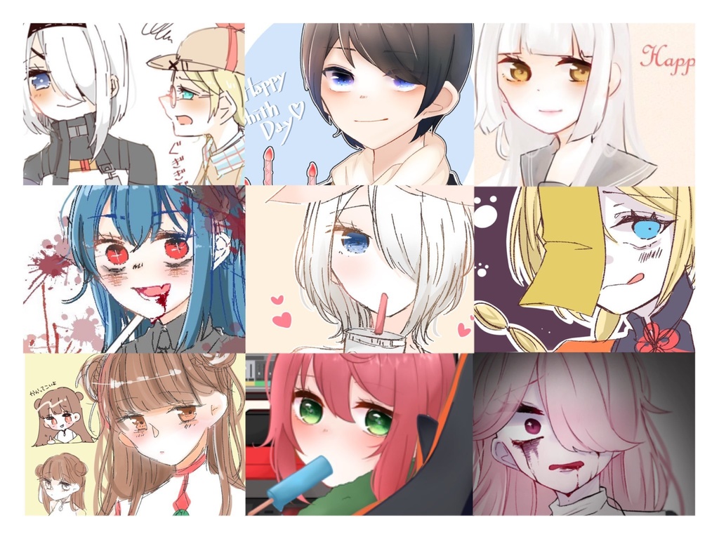 SNSアイコン制作