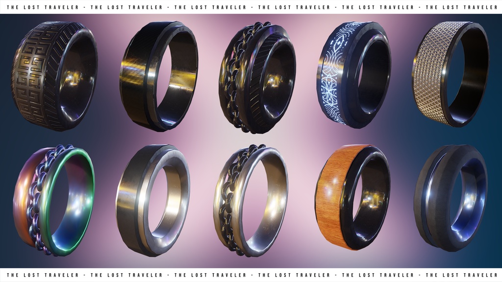 TheLostTraveler - Ring Bundle