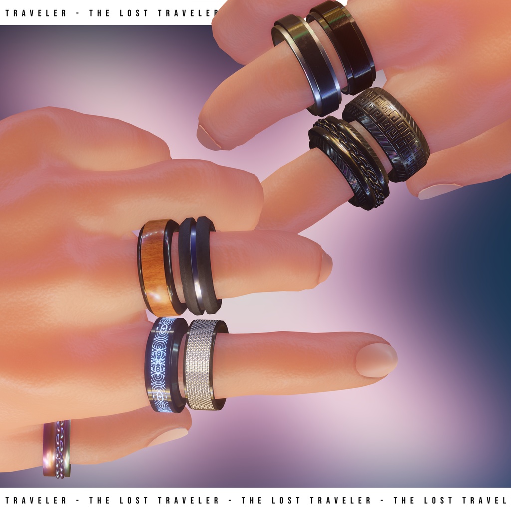 TheLostTraveler - Ring Bundle