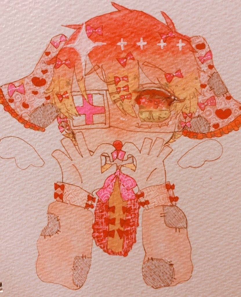 夢かわ男の子イラスト