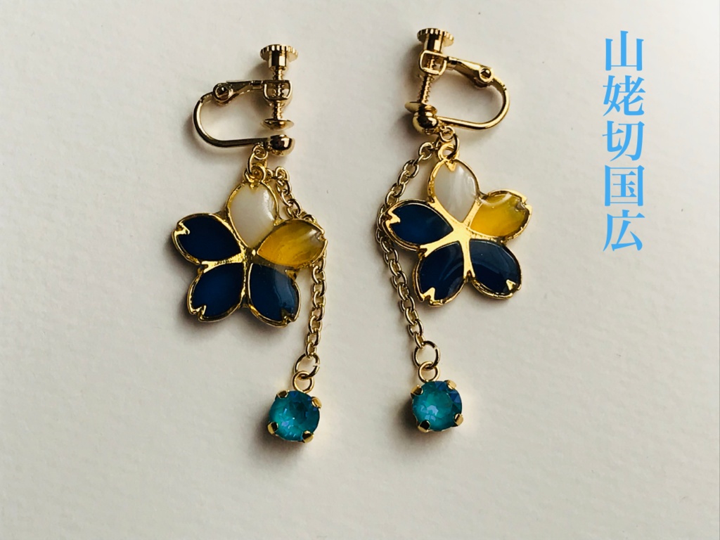 〜桜男士〜刀剣乱舞イメージピアス・イヤリング