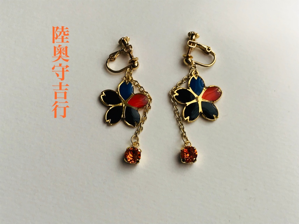〜桜男士〜刀剣乱舞イメージピアス・イヤリング