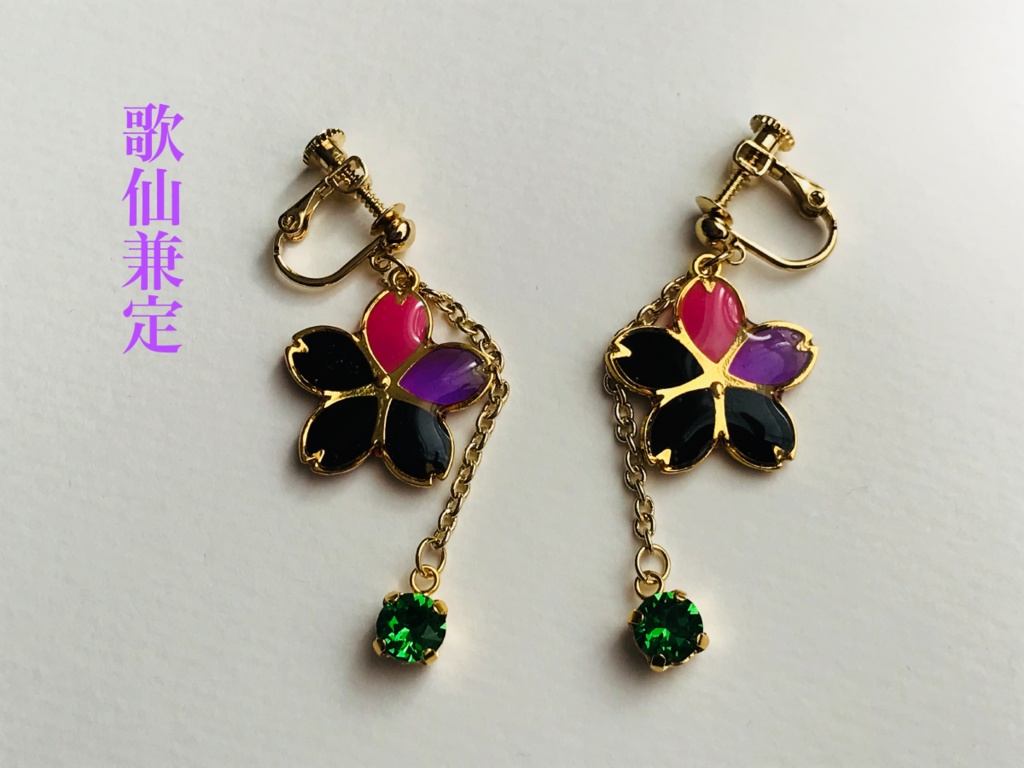 〜桜男士〜刀剣乱舞イメージピアス・イヤリング