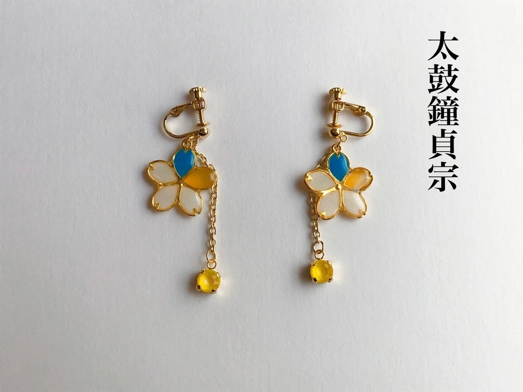 〜桜男士〜刀剣乱舞イメージピアス・イヤリング