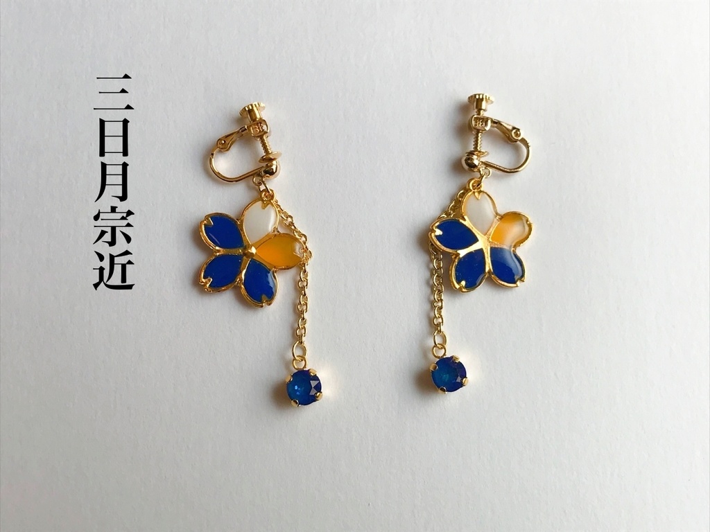 〜桜男士〜刀剣乱舞イメージピアス・イヤリング