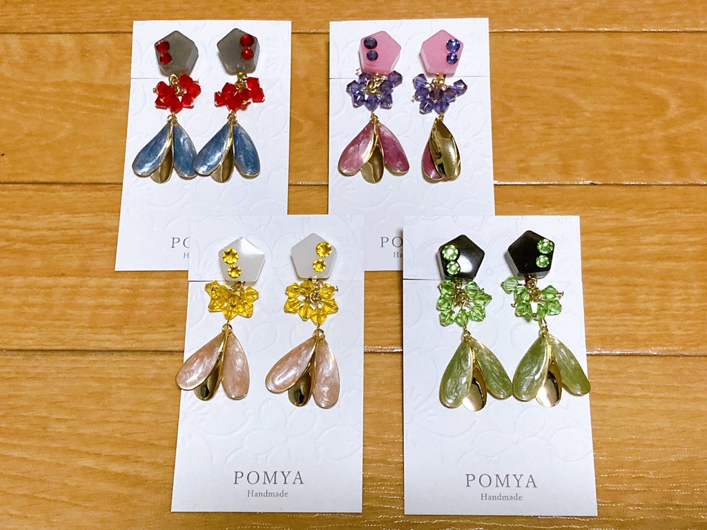 刀剣男士イメージ耳飾り