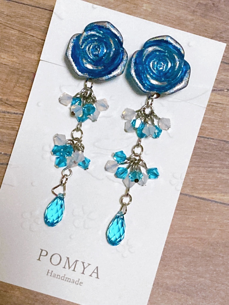 刀剣男士イメージ・バラの耳飾り