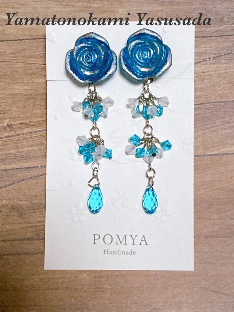 刀剣男士イメージ・バラの耳飾り